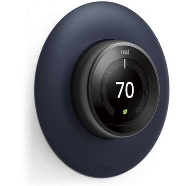 Elago Wall Plate Cover Suitable for Google Nest Thermostat Wall Plate Compatible with Nest Learning Thermostat 1st/2nd/3rd - Blue