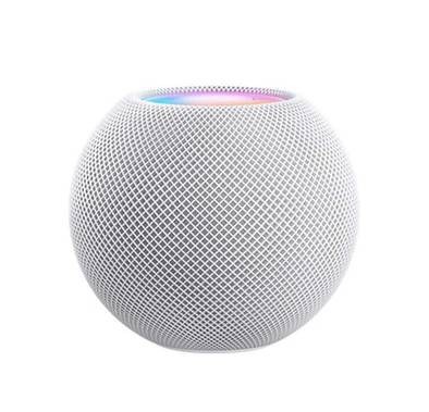 Apple Homepod Mini MY5H2 Smart Speaker, Room-filling, 360-degree sound, Siri is an intelligent assistant, Helps to keep data private and secure - White