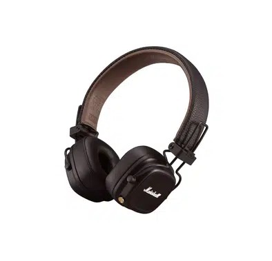 Marshall Major Foldable Bluetooth Over Ear Headphones - Brown
