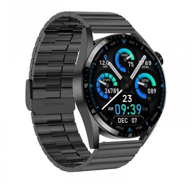 Green Lion G-Master Stainless Steel Smart Watch - Black