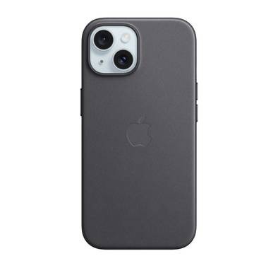 Apple iPhone 15 FineWoven Case [MagSafe] | Black