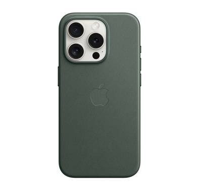 Apple iPhone 15 Pro FineWoven Case [MagSafe] | Evergreen