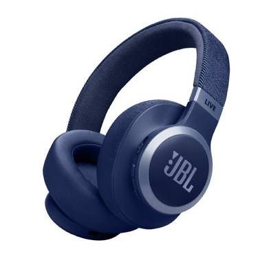 JBL Live 770NC Wireless Over-Ear Headphones With Adaptive Noise Cancelling  - Blue