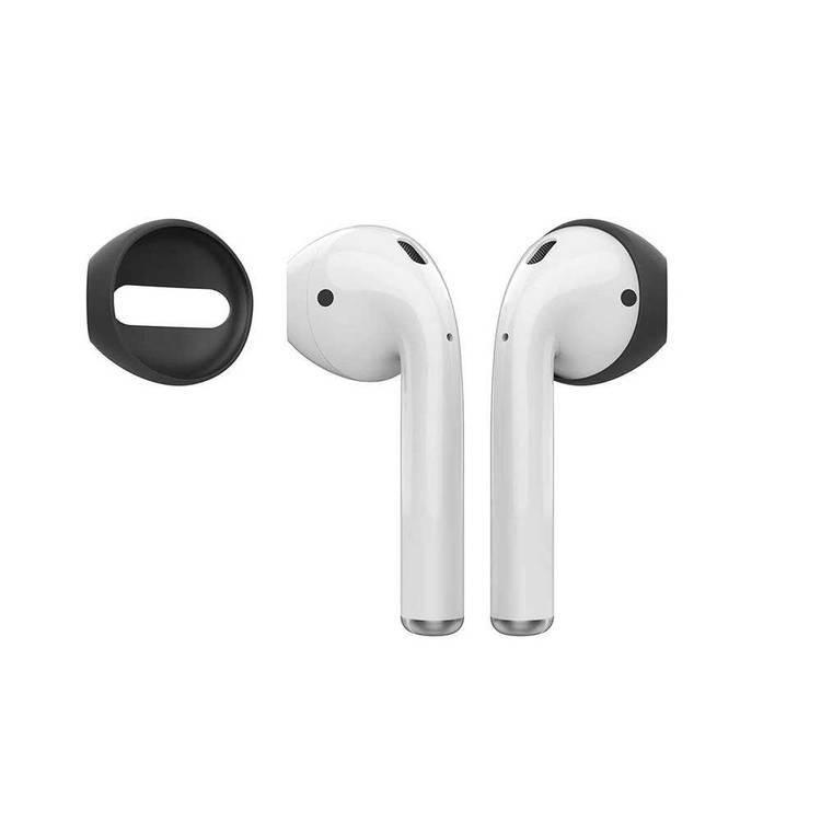 AhaStyle Fit in the Case أغطية أذن لأجهزة Airpods (3 أزواج) - أسود