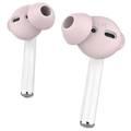 AhaStyle Silicone Cover for Airpods ( 3 Small Pairs ) - Pink