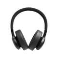 JBL Live 500BT Wireless Over-Ear Headphones with Voice Control, 30 Hours Battery Life, Hands-free Calls, Detachable Cable with Remote/Mic - Black