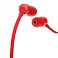 JBL T110 Wired Universal In-Ear Headphones - Red