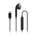 Powerology Mono Earphone with MFi Lightning Connector - Black