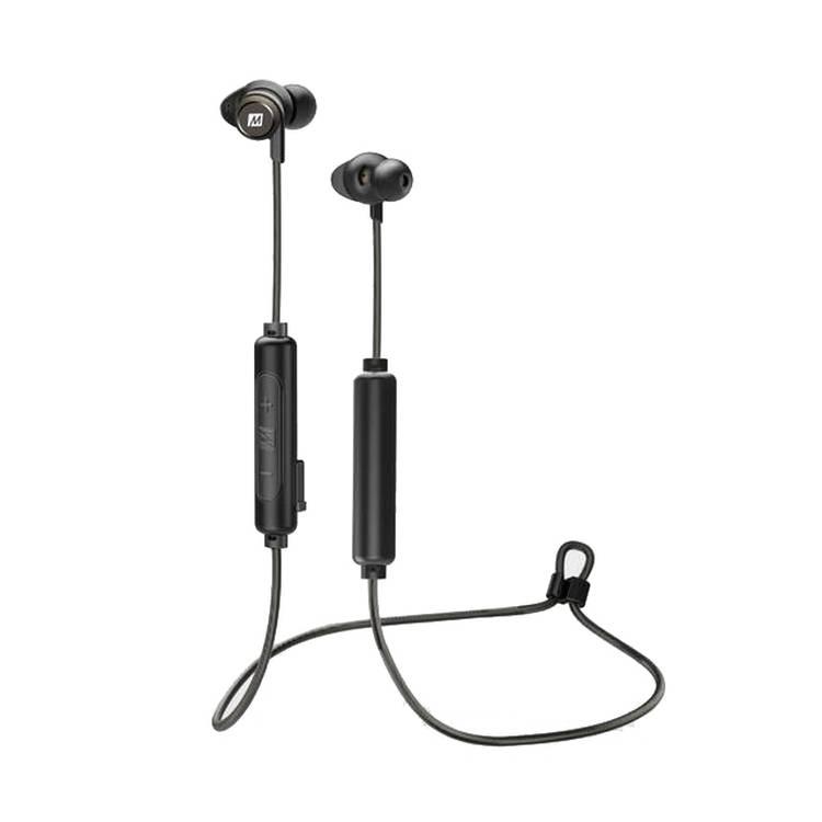 MEE Audio X5 Stereo Bluetooth Wireless Sports In-Ear Headphones - Black