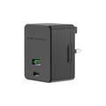 Powerology Dual Port Ultra-Quick PD Charger 36W - Black	