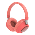 Porodo Soundtec Deep Sound Wireless Over-Ear Headphone - Red