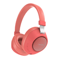 Porodo Soundtec Deep Sound Wireless Over-Ear Headphone - Red