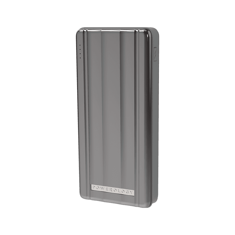 Powerology Slim PD Power Bank 20000mAh 18W - Gray