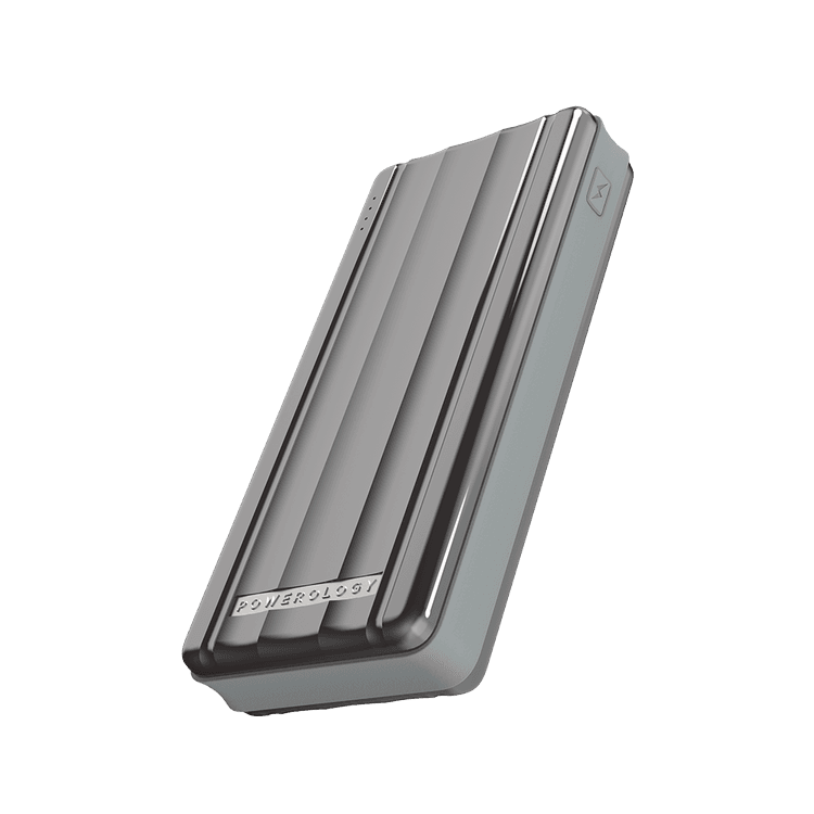 Powerology Slim PD Power Bank 20000mAh 18W - Gray