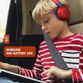 JBL JR310BT سماعات رأس على الأذن لاسلكية للأطفال مزودة بتقنية البلوتوث مع ميكروفون مدمج ، وعمر بطارية يصل إلى 30 ساعة ، وأزرار تحكم سهلة ، وتصميم خفيف الوزن وقابل للطي للأطفال