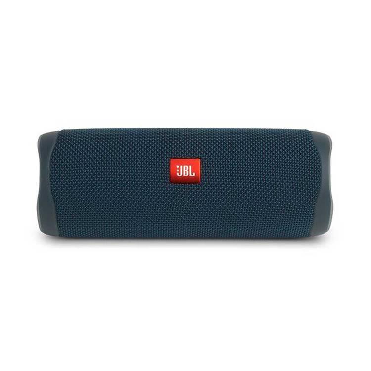 JBL Flip 5 Waterproof Portable Wireless Bluetooth Speaker, 12-hours Playtime, IPX7 Waterproof Design - Blue