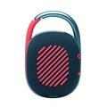 JBL Clip 4 Ultra-Portable Wireless Bluetooth Speaker  - Blue / Pink 