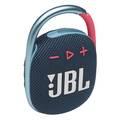 JBL Clip 4 Ultra-Portable Wireless Bluetooth Speaker  - Blue / Pink 