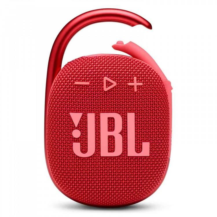 JBL Clip 4 Ultra-Portable Wireless Bluetooth Speaker  - Red