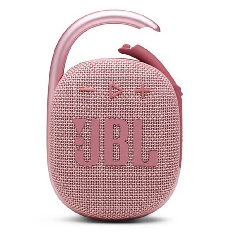 JBL Clip 4 Ultra-Portable Wireless Bluetooth Speaker  - Pink