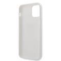 CG Mobile Guess PC/TPU Marble Design Case, Shock-Absorption & Drop Protection for iPhone 12 / 12 Pro ( 6.1" ) Officially Licensed - White