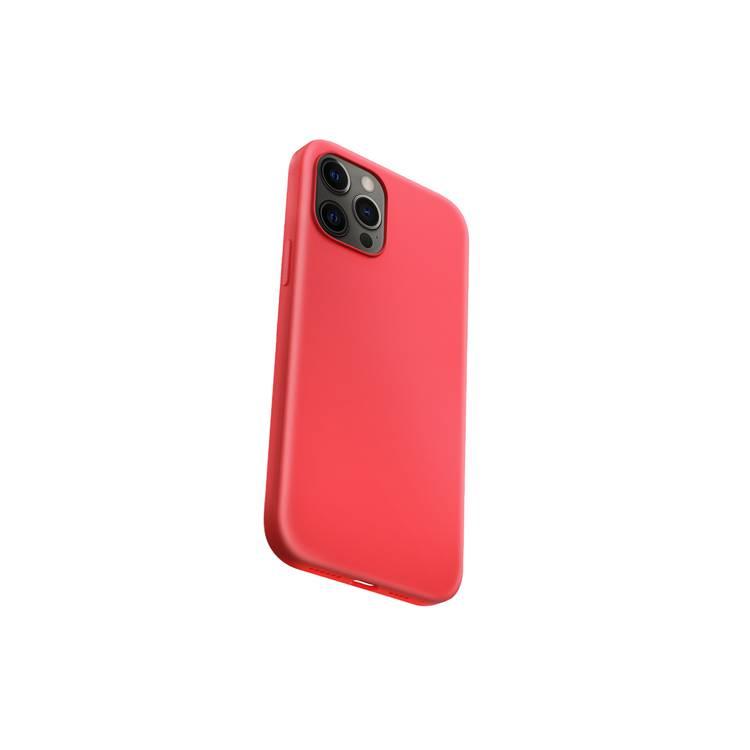 Devia Nature Series Silicone Case Compatible  for iPhone 12/12 Pro (6.1") Shock-Absorption, Anti-Scratch, Drop Resistant, Easy Access To All Ports - Red