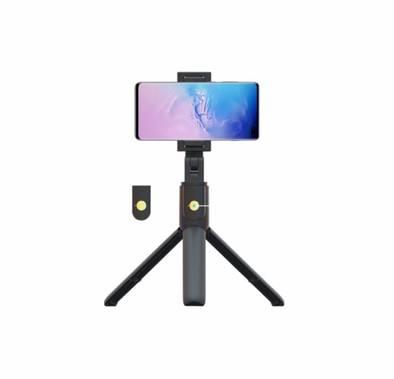 Tripod Stand Porodo PD-UBTSV3-BK Bluetooth Selfie Stick &...