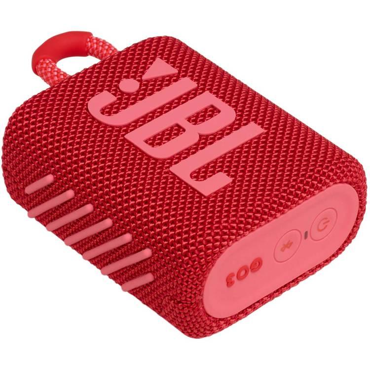 JBL Go 3 Portable Wireless & Waterproof Speaker - Red