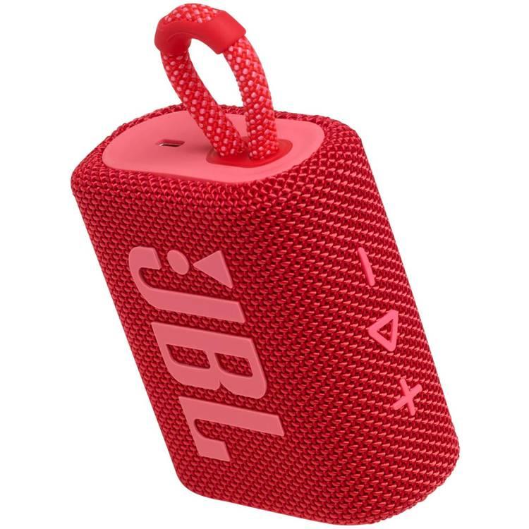 JBL Go 3 Portable Wireless & Waterproof Speaker - Red