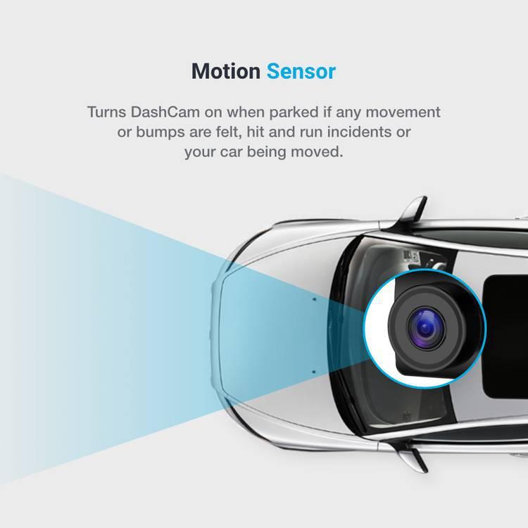 Powerology Dash Camera with HD Display: Clear Visuals for Driving Safe