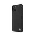 CG Mobile BMW Signature Collection Silicone Hard Case Compatible for iPhone 11 (6.1") Shock & Scratch Resistant, Shock & Drop Protection Back Cover Officially Licensed - Black