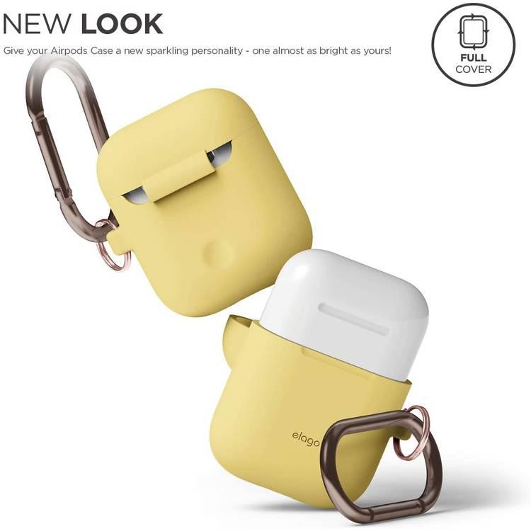 Apple AirPods 1 & 2 Elago Hang Case - Yellow