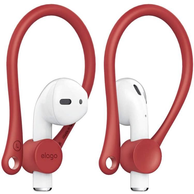 Elago (TPU) EarHook for Apple AirPods 1/2 Generation, Easy installation & Hassle-free Removal, Keeps Secure Great for Running, Cycling & Other Fitness