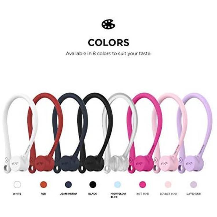 Elago (TPU) EarHook for Apple AirPods 1/2 Generation, Easy installation & Hassle-free Removal, Keeps Secure Great for Running, Cycling & Other Fitness