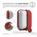 Elago Waterproof Case Compatible For Apple AirPods 1&2 Generation, up to 1 meter (3.3 feet), Charge by Opening Bottom Cap, Layers of Protection, Dust & WaterProof Protective Cover