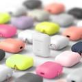 Elago Skinny Hang Case Cover Compatible for Apple AirPods 1&2 Generation, Upgraded Premium Silicone, Front LED Visible, Scratch Resistant, Drop Resistant, Protective Cover