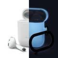 Elago Skinny Hang Case Cover Compatible for Apple AirPods 1&2 Generation, Upgraded Premium Silicone, Front LED Visible, Scratch Resistant, Drop Resistant, Protective Cover