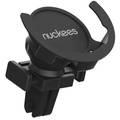 Nuckees Car Grip Auto Air Vent Mount, Adjustable Angles, 360 Rotation, Universal Design for All Air Vents - Black