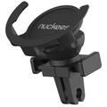 Nuckees Car Grip Auto Air Vent Mount, Adjustable Angles, 360 Rotation, Universal Design for All Air Vents - Black