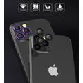 Devia Gemstone Lens Protector ( 3pcs ) Compatible for iPhone 12 Pro Max (6.7") 9H Seamless Absorption, 360 Protection Lens, Aluminum Alloy + Tempered Glass Lens Protector - Silver