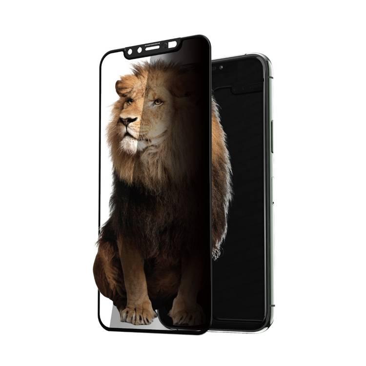 واقي شاشة زجاجي للخصوصية 3D Security Pro لهاتف iPhone 12 (5.4 بوصة) باللون الأسود من Green Lion