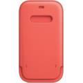 Apple MHYA3 iPhone 12 / 12 Pro 6.1" Leather Sleeve - Pink