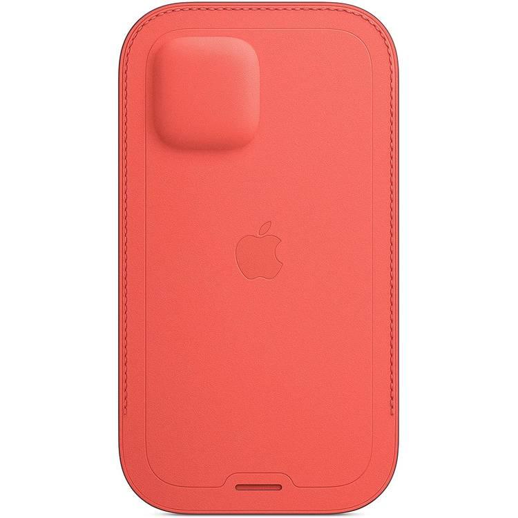 Apple MHYA3 iPhone 12 / 12 Pro 6.1" Leather Sleeve - Pink