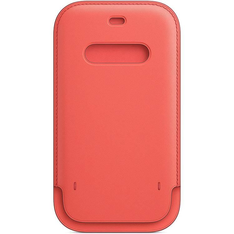 Apple MHYF3 iPhone 12 Pro Max 6.7" Leather Sleeve - Pink Citrus