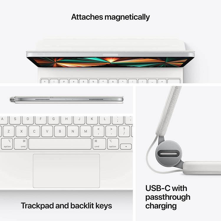 Apple Magic Keyboard for 12.9 iPad Pro (English) - White