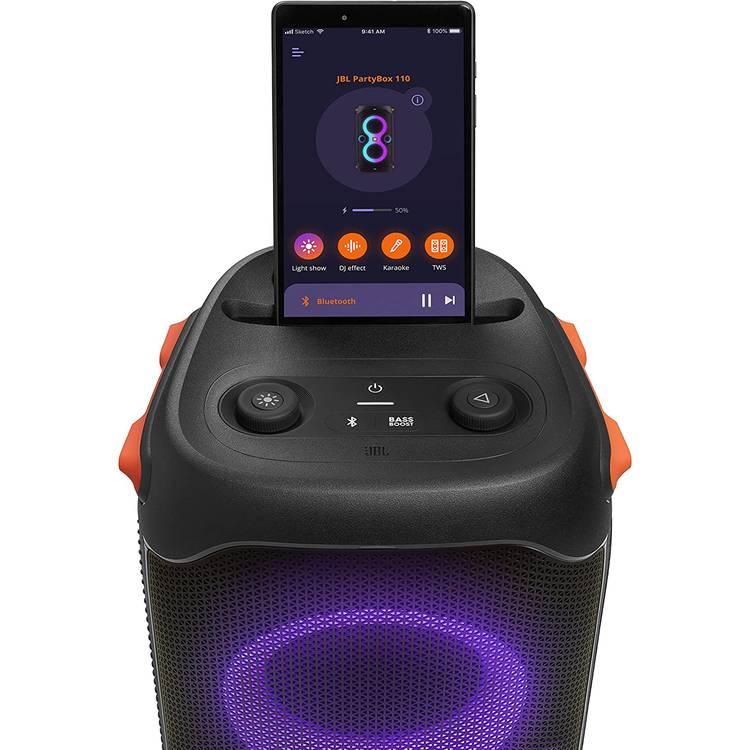 JBL Partybox 310 Portable Bluetooth Speaker With Lights Black