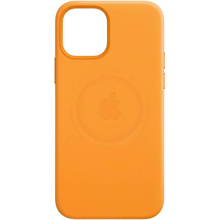 Apple iPhone 12 Mini ( 5.4" ) Leather Case with MagSafe - California Poppy