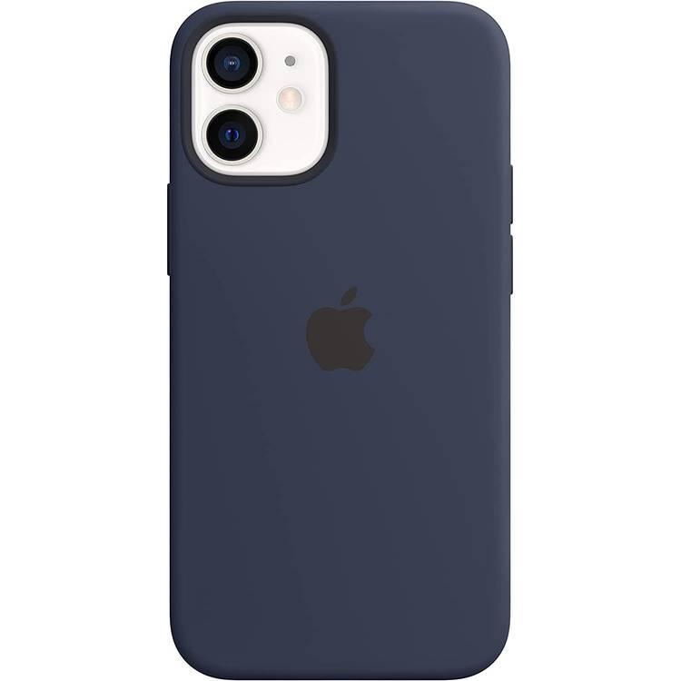 Apple iPhone 12 Mini Silicone Case with MagSafe - Deep Navy