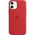 Apple iPhone 12 Mini Silicone Case with MagSafe - (PRODUCT) Red