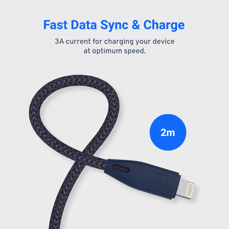 USB C to Lightning Cable (MFi Certified)